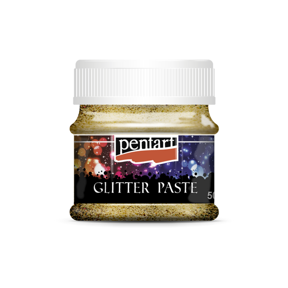 Pentart Glitter Paste Medium 50 Ml Gold