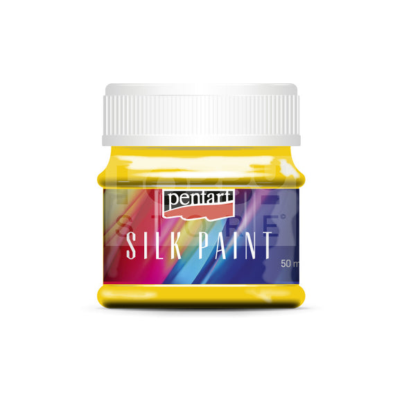 Pentart Silk Paint 50 Ml, Yellow