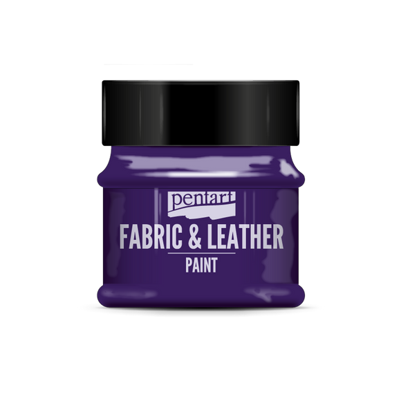Pentart Fabric & Leather Paint 50 Ml Purple