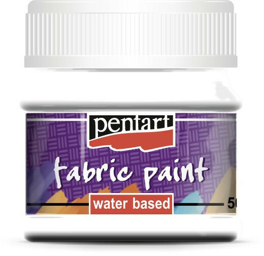 Pentart Fabric Paint 50 Ml White