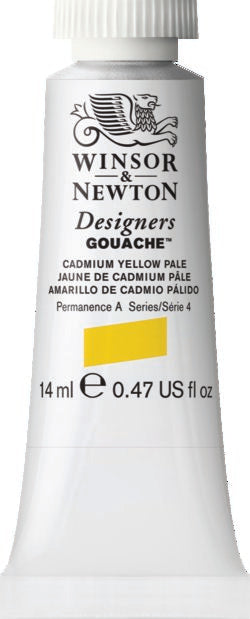 Winsor & Newton Gouache Cadmium Yellow Pale 14Ml