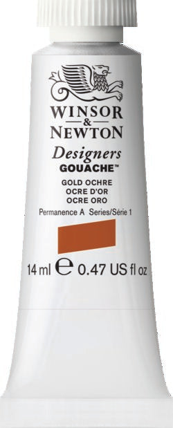 Winsor & Newton Gouache Gold Ochre 14Ml