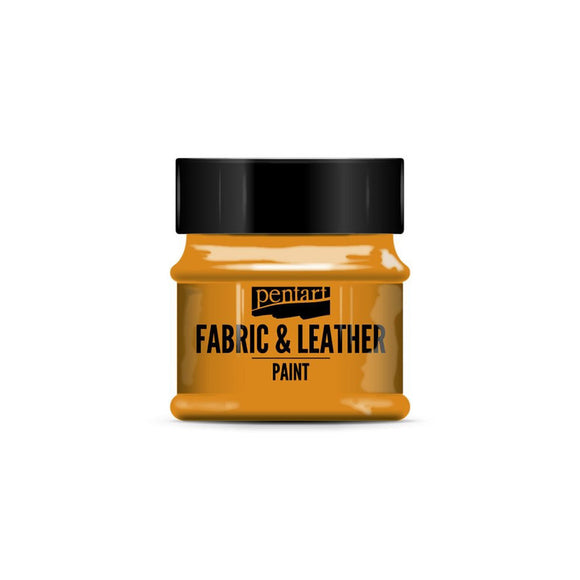 Pentart Fabric & Leather Paint 50 Ml Orange