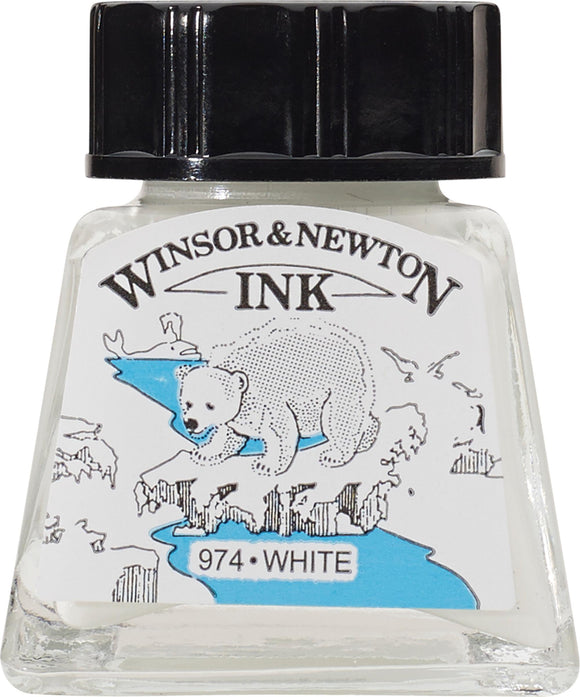 Winsor & Newton Drawing Ink White 14Ml