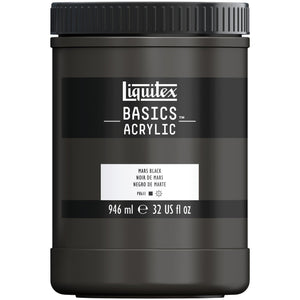 Liquitex Basics Acrylic Mars Black 946Ml
