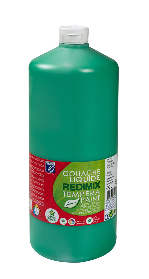 Reeves Readymix 1 Litre Leaf Green