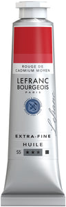 Lefranc & Bourgeois Extra-Fine Oil 40Ml Cadmium Red Medium