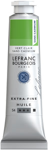 Lefranc & Bourgeois Extra-Fine Oil 40Ml Cadmium-Free Green Light