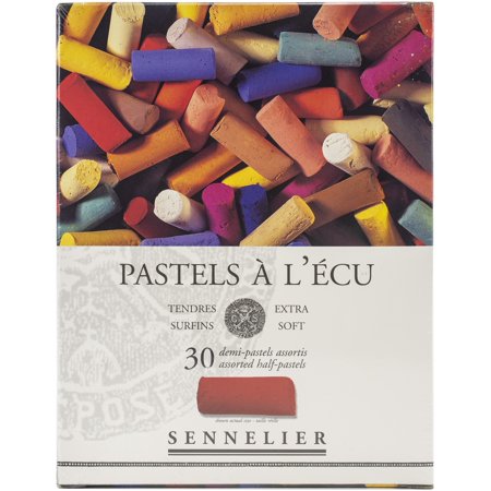 Sennelier 30 Assorted Soft Demi Pastel Box Set