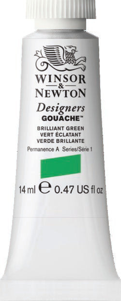 Winsor & Newton Gouache Brilliant Green 14Ml