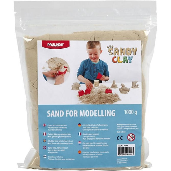 Sandy Clay, 1Kg, Natural
