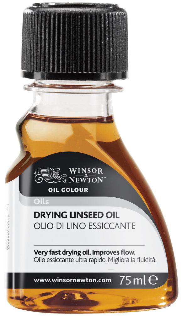 Winsor & Newton Drying Linseed Oil 75Ml