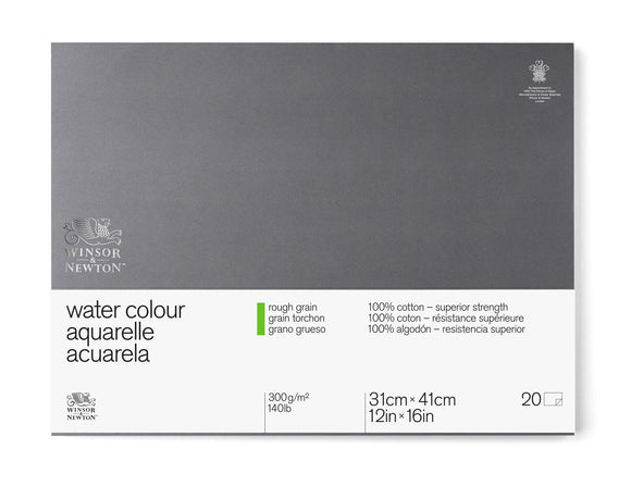 Winsor & Newton Watercolour Professional Pad Block, Rough, 300G, 31X41Cm, 20Pages