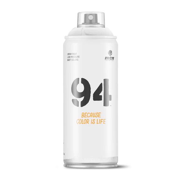 Mtn 94 Spray Paint Rv-9010 White 400Ml