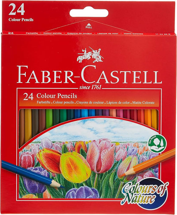 Faber-Castell Colour Pencils (24pcs)