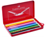 Faber Castell Watercolour Pencils (Tin of 12)