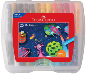 Faber-Castell Oil Pastel Snug Case of 25 Colors