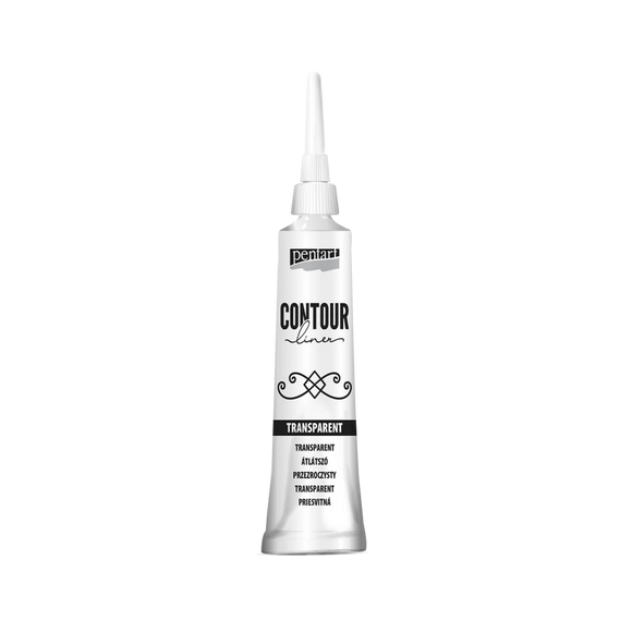 Pentart Contour Liner 20 Ml Transparent