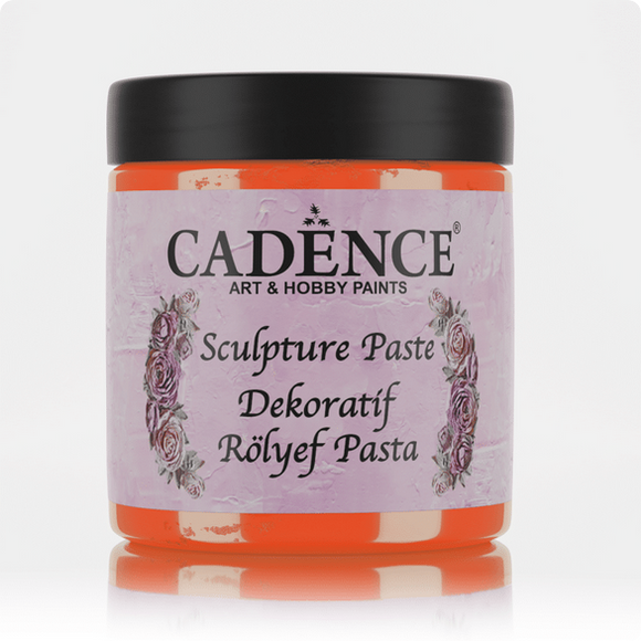SCULPTURE PASTE 1390 - RED CORAL 250 ML