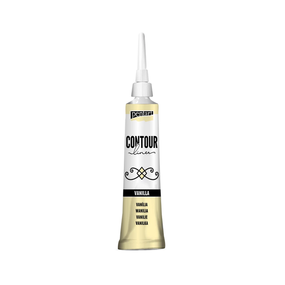 Pentart Contour Liner 20 Ml Vanilla
