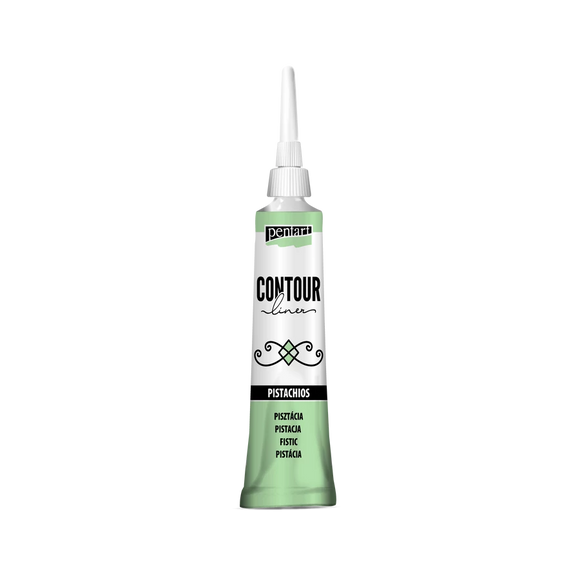 Pentart Contour Liner 20 Ml Pistachio