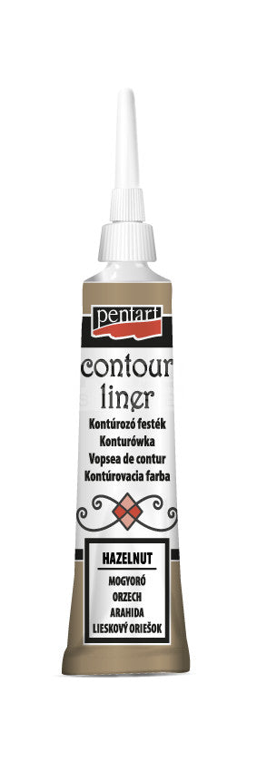Pentart Contour Liner 20 Ml Peanut