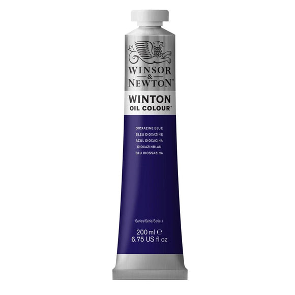 Winsor & Newton Winton Oil Colour Dioxazine Blue 200Ml