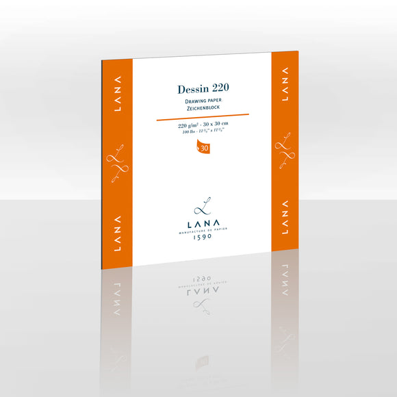 Dessin Pad 220gsm 30x30cm 30Sheets