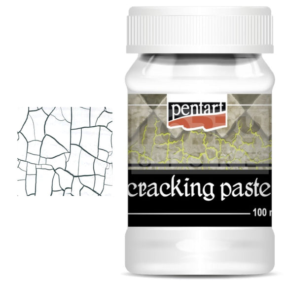 Pentart Cracking Paste 100 Ml, White