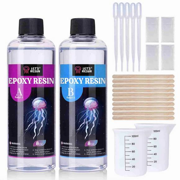 Clear Epoxy Resin Kit 16oz