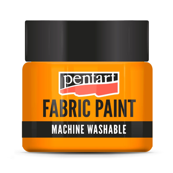 Pentart Fabric Paint Neon 30 ml Orange