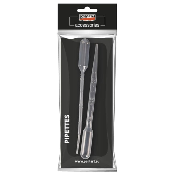 Plastic pipettes 2pcs (1ml, 3ml)