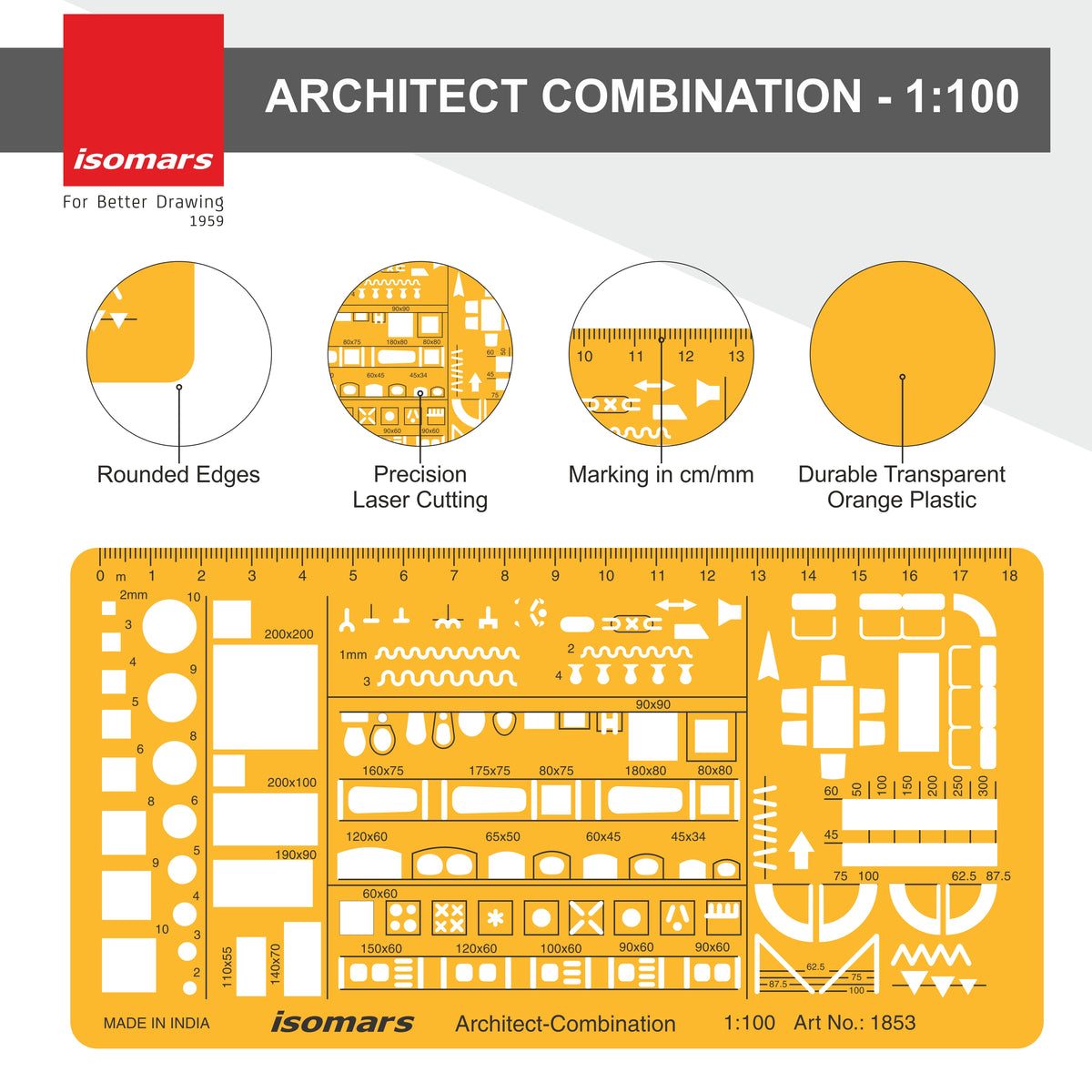 Architect Combination 1:100 – Touch of Art & Craft Materials