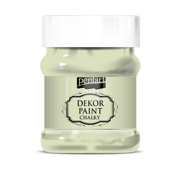 Pentart Dekor Paint Chalky 230 Ml Lichen-Green