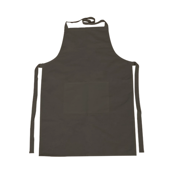Apron with pocket 70x75 cm, black