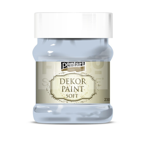 Pentart Dekor Paint Chalky 230 Ml Ice-Blue