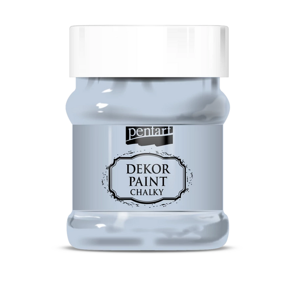 Pentart Dekor Paint Chalky 230 Ml Ice-Blue