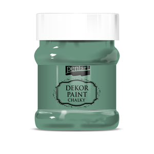 Pentart Dekor Paint Chalky 230 Ml Turquoise-Green