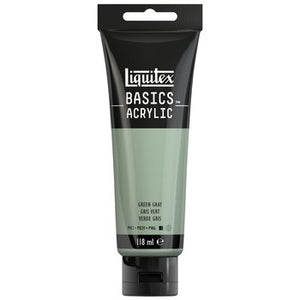 Liquitex Basics Acrylic Green Grey 118ml