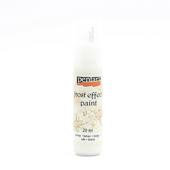 Pentart Frost Effect Paint 20ml white