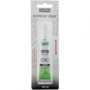 Pentart Contour Liner 20 Ml Lime