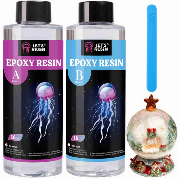 Clear Epoxy Resin Kit 32oz