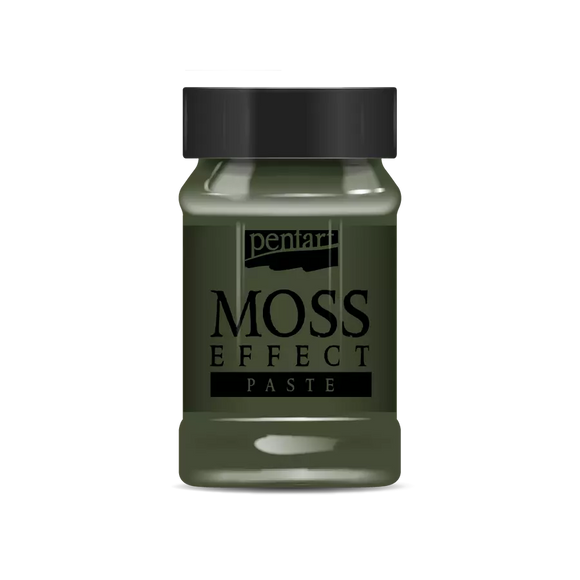 Pentart Moss effect paste 100 ml dark green