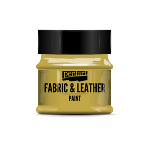 Pentart Fabric & Leather Paint 50 Ml Gold