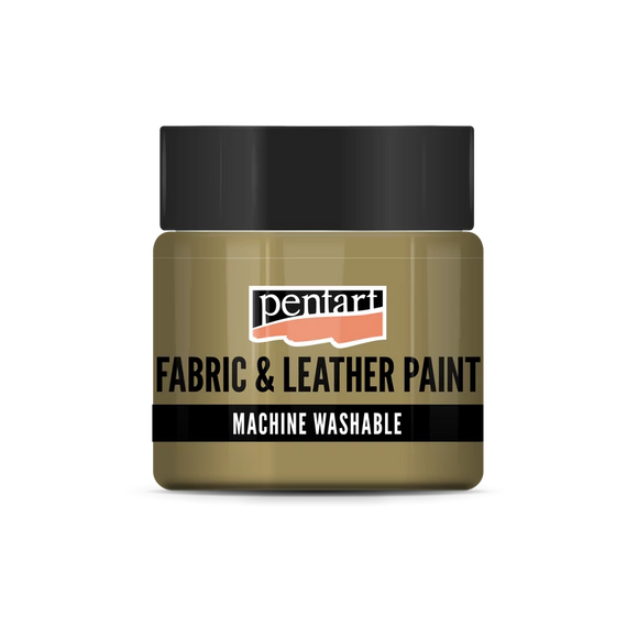 Pentart Fabric & Leather Paint 50 Ml Glittering Gold