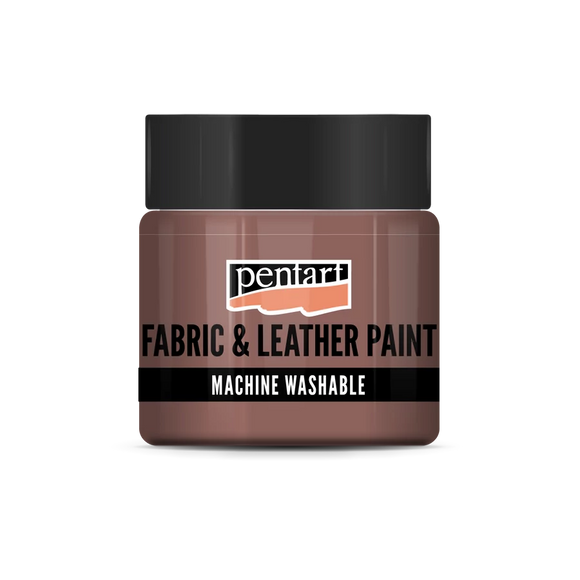 Pentart Fabric & Leather Paint 50 Ml Glittering Bronze