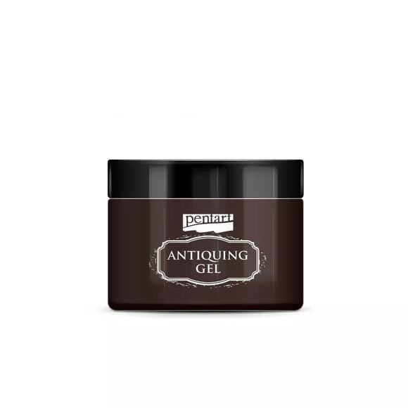 Pentart Dekor Aging Gel 150 ml brown