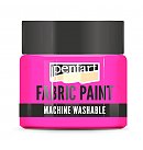 Pentart Fabric Paint Neon 30 ml Pink