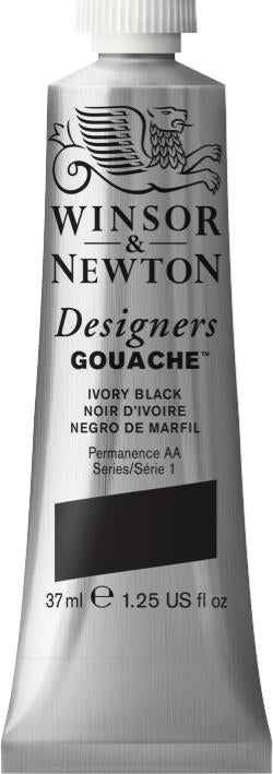 Winsor & Newton Designers Gouache 37Ml Tbe Ivory Black