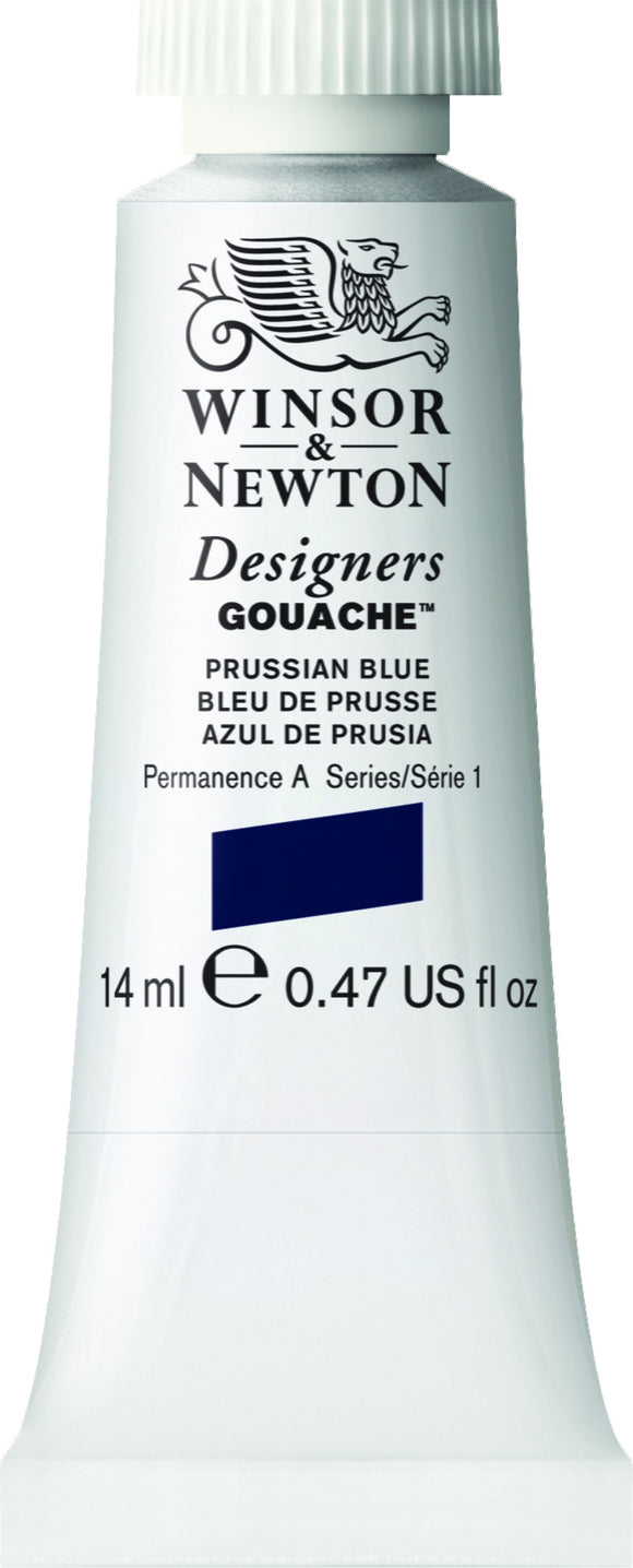 Winsor & Newton Gouache Prussian Blue 14Ml